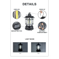 Courtyard Hiking Vintage Retro Camping Lantern Tent Lamp